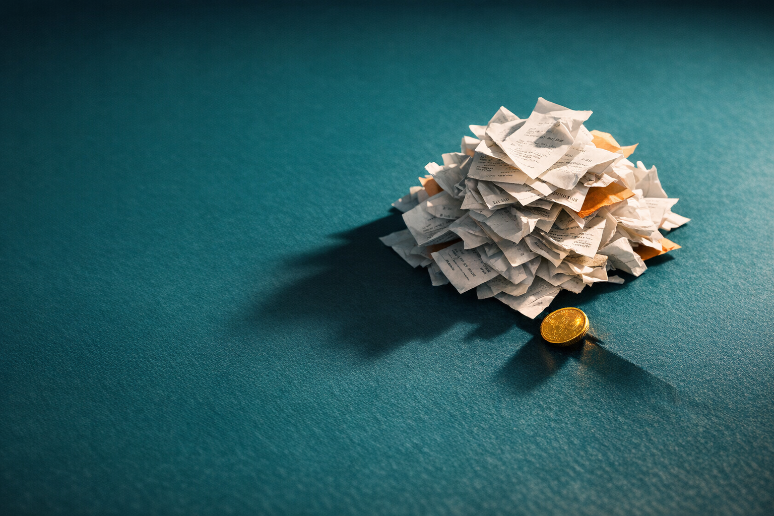 Cover-Bild: Papierchaos kostet dich jeden Tag Geld